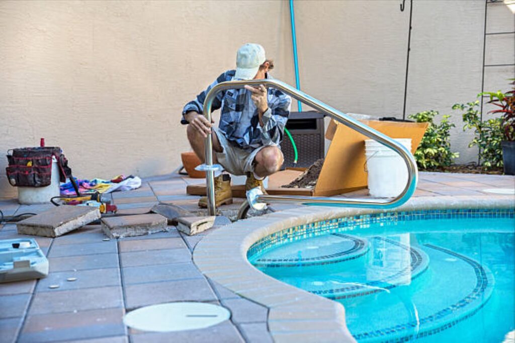 Pool builders Phoenix professional install a residential pool